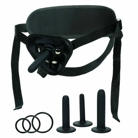 CalExotics Boundless Silicone Set - Adjustable Harness & 3 Probe Sizes