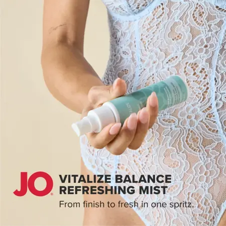 JO Vitalize Balance Intimate Mist 60ml - pH-Balanced, Fragrance-Free Care