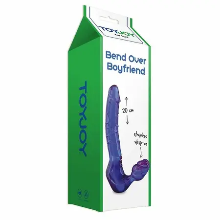TOYJOY Bend Over Boyfriend Silicone Strapless Intimate System 24cm Black