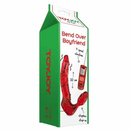 TOYJOY Bend Over Vibrating Intimate System Silicone Waterproof 17cm