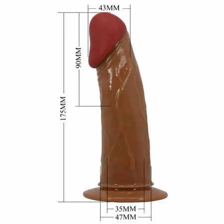 Pretty Love Starks Harness Briefs Multi-Speed System 17.5cm Light Brown