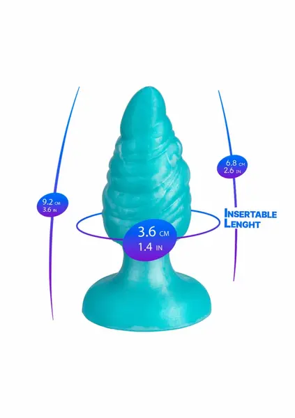 Fantasy Plug Melty Turquoise SILEXPAN® Compact Adaptive Model