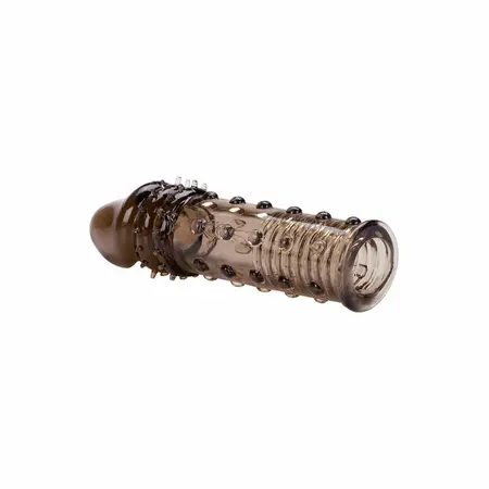CalExotics Adonis Extension Black - Flexible Silicone Intimate Enhancer
