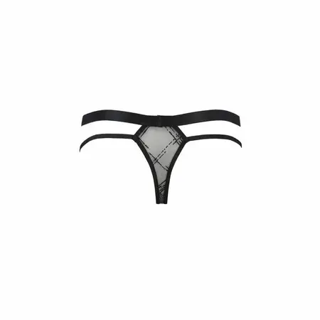 Passion Collin Thong Black S/M - Modern Comfort Lingerie EU-Made
