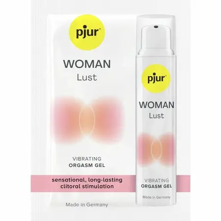 Pjur Woman Lust Vibrating Gel 1.5ml - Stimulating Water-Based Formula
