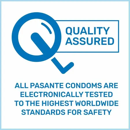 Pasante Flavors 12-Pack Colored Flavored Condoms Assorted 53mm CE