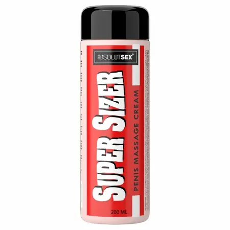 RUF Super Sizer Massage Cream 200ml - Intensive Circulation Formula