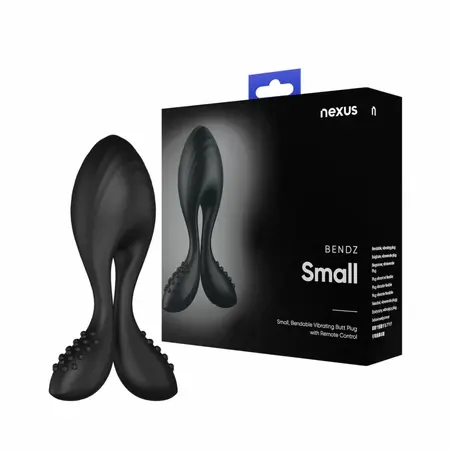 Nexus Bendz Vibrating Plug Small - Flexible Shape, Remote, Waterproof