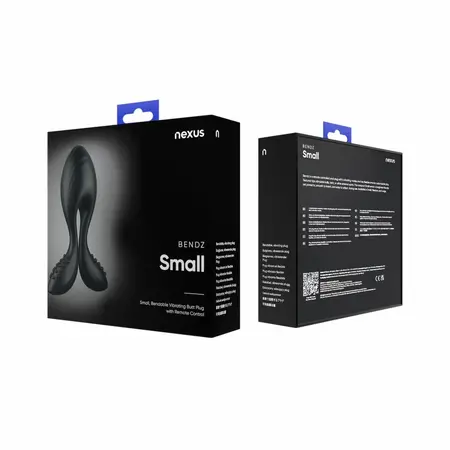 Nexus Bendz Vibrating Plug Small - Flexible Shape, Remote, Waterproof