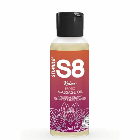 STIMUL8 S8 Massage Oil Set 3x50ml - Nourishing Trio Aromatic Oils