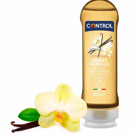 CONTROL 2-in-1 Massage Gel & Intimate Lubricant Madagascar Sweetness 200ml
