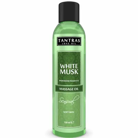 Intimateline Tantras Love Oil White Musk 150ml - Luxurious Massage Formula