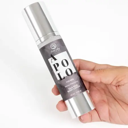 Secret Play Apolo Silk Skin Lotion for Men 50ml - Woody Scent, Hydrating