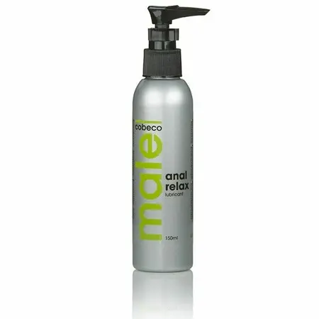 Cobeco Male Anal Relax Gel 150 ml - Comfort Formula, Water-Based Lubricant