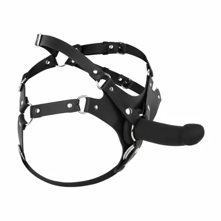 No-Parts Blake Strap-on Harness Black - Adjustable Unisex System