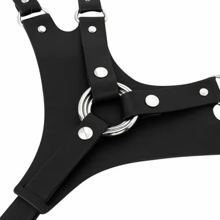 No-Parts Blake Strap-on Harness Black - Adjustable Unisex System