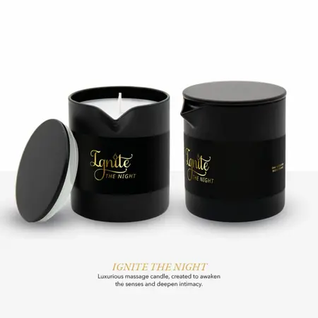 BodyGliss Ignite the Night Massage Candle Chai & Blood Orange 212ml