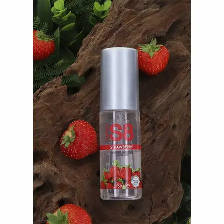 S8 Water-Based Intimate Gel Strawberry 125ml - Paraben-Free Formula