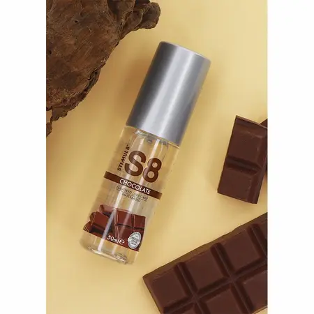 S8 Chocolate Flavored Water-Based Lubricant 125ml - Paraben-Free Formula