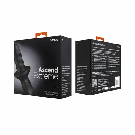 Nexus Ascend Extreme Thrusting & Rotating Intimate Machine Black 12.5cm