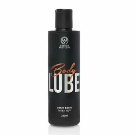Cobeco BodyLube Water-Based Gel 250ml Latex-Safe Dermatologically Tested