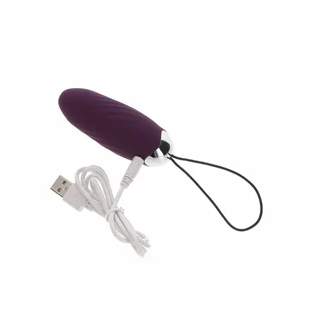 ToyJoy Knock Knock Eggstavagant Intimate System, Remote, Purple, 8 Modes