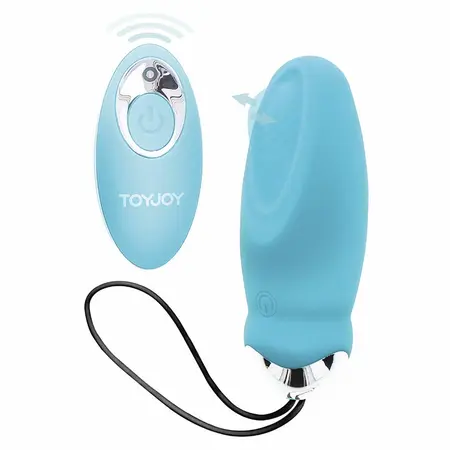 ToyJoy Happiness I’m So Eggcited Blue Remote-Controlled Intimate Egg
