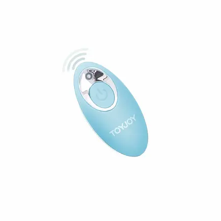 ToyJoy Happiness I’m So Eggcited Blue Remote-Controlled Intimate Egg