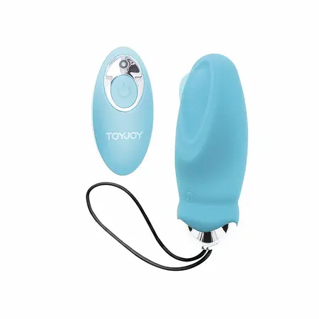 ToyJoy Happiness I’m So Eggcited Blue Remote-Controlled Intimate Egg