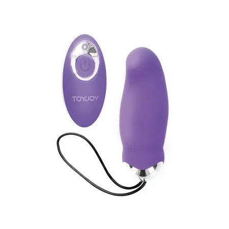 ToyJoy Happiness Eggsplode Remote-Controlled Silicone Vibrating Egg Pink