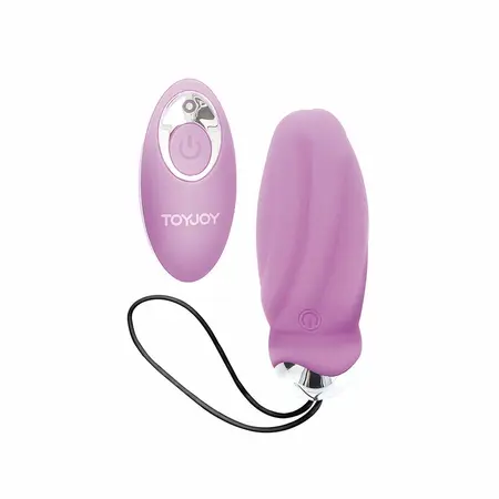ToyJoy You Crack Me Up Remote Control Intimate Egg, 8 Modes, Purple