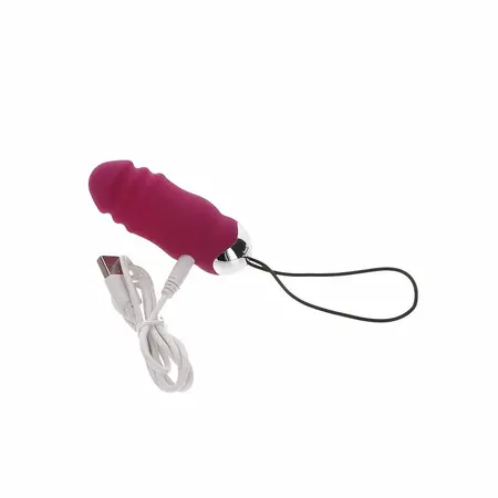 ToyJoy Sunny Side Up & Down Vibrating Egg Remote Control Fuchsia 8 Modes