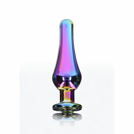 ToyJoy Twilight Bum Bijou Medium Aluminum Plug with Rainbow Gem 11cm