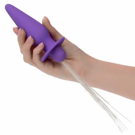 CalExotics Southern Lights Silicone Light-Up Intimate Plug Purple 10 Modes