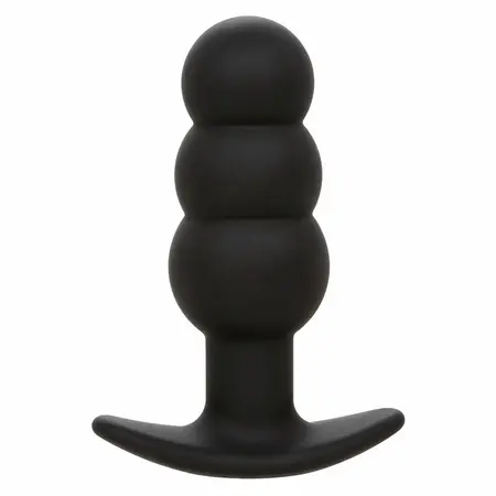 CalExotics Rock Bottom Beaded Silicone Probe 10-Mode Black Rechargeable