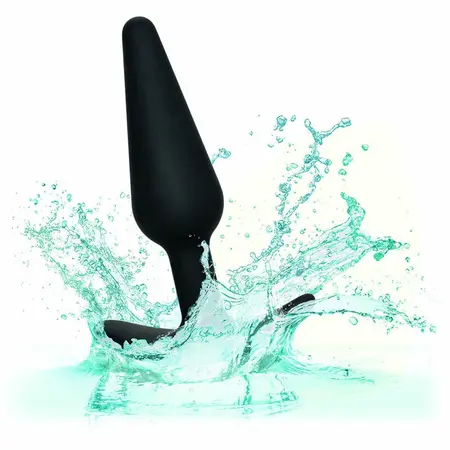 CalExotics Boundless Slim Plug Silicone Flexible 7.5cm Black