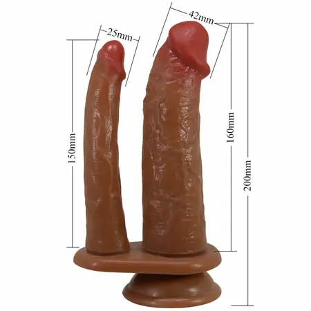 Pretty Love Hulbert Double Flexible Vibrating Model USB Mulato 7 Modes