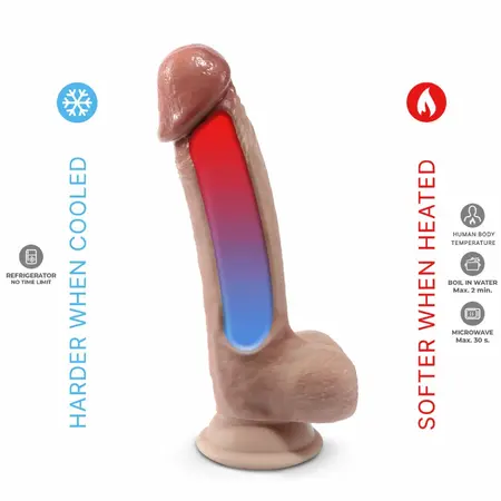 SilexD Premium Thermoreactive Silicone Model 17.8cm Pale Skin Tone