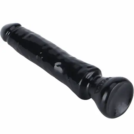 GET REAL Starter 16 cm Black - Flexible Intimate Model with Suction Base