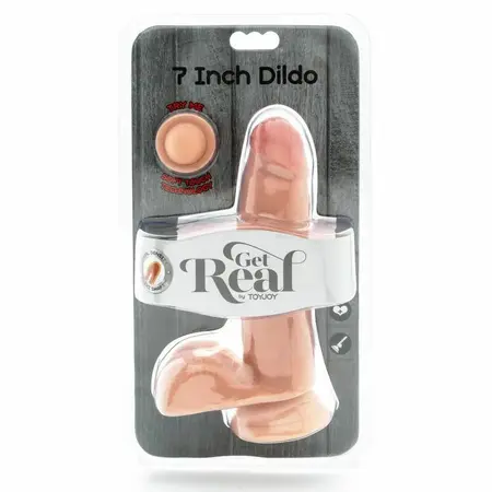Get Real Dual Density Intimate Model 12 cm with Suction Base Skin Tone