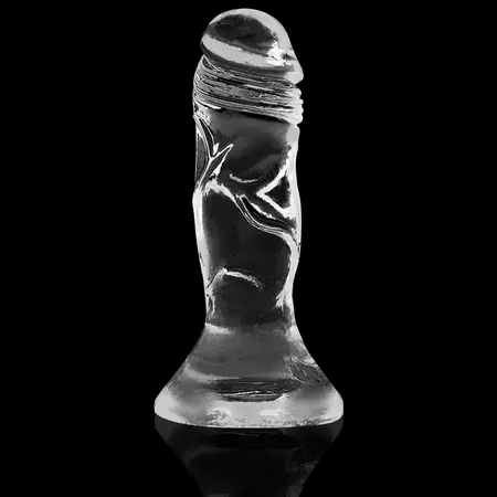 XRAY Clear Intimate Device 12 cm Transparent Flexible Jelly Model