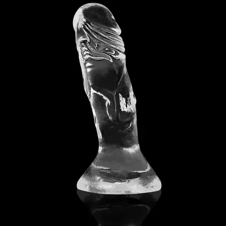 XRAY Clear Intimate Device 12 cm Transparent Flexible Jelly Model