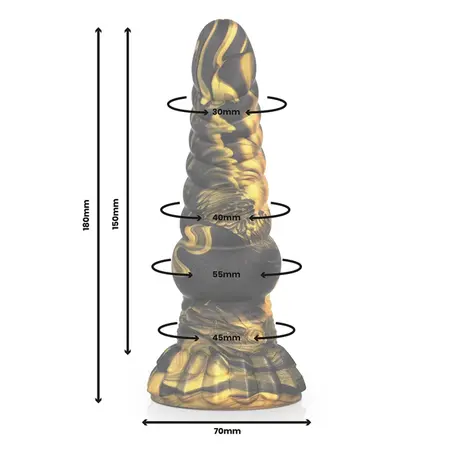 EPIC Furias Silicone Greek Mythology Fantasy Model 17.6cm Black