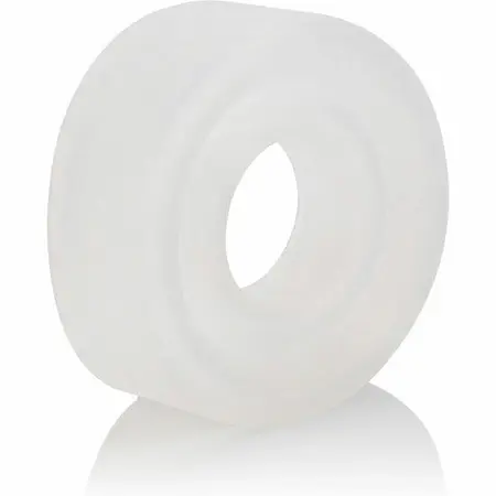 CalExotics Advanced Silicone Cylinder Sleeve Transparent 7.5x3.25cm
