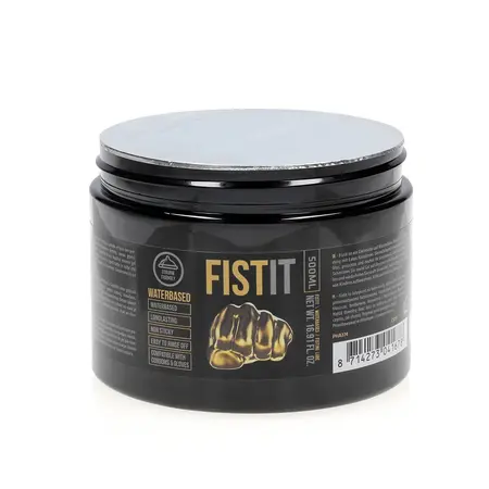 Fist It Waterbased Lubricant 500ml - Long-Lasting Intimate Gel