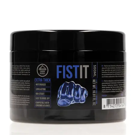 Fist It Extra Thick Water-Based Lubricant 500ml - Long-Lasting Formula