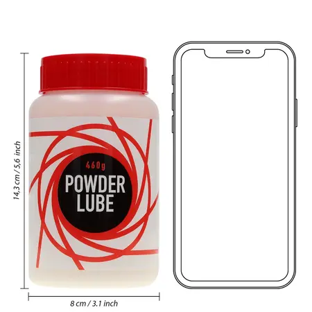 Powder Lube 16.2 oz (460 g) - Odorless Mixable Lubricant Powder