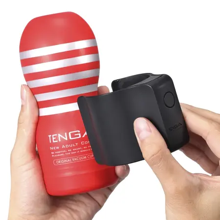 Tenga Cup Vibrator Limited Set - Multi-Mode Vibration System & 2 Cups