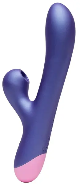 ROMP Pulse Dual Stimulation Vibrator Metallic, Waterproof, 22 cm