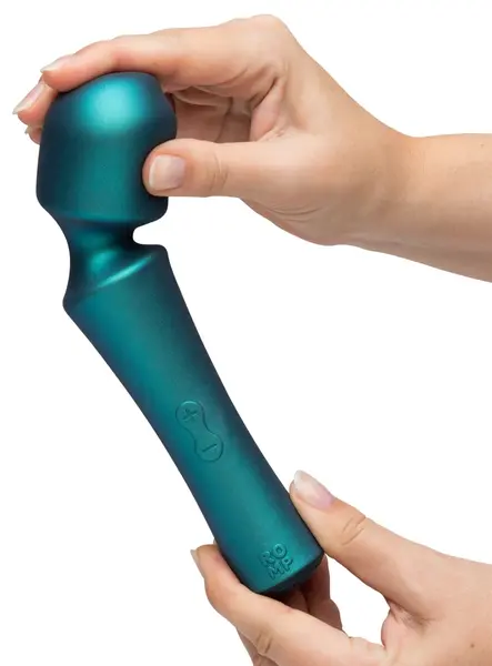 ROMP Presto Metallic Wand Massager - 10 Modes, Waterproof, 20cm